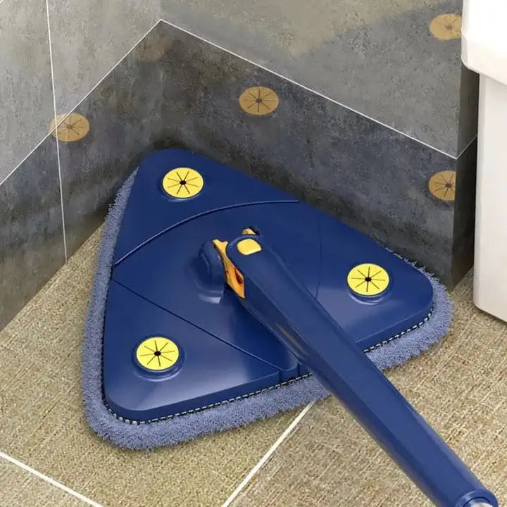 Multipurpose 360° Triangle Mop – Twist, Squeeze & Clean Every Corner