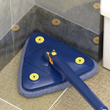 Multipurpose 360° Triangle Mop – Twist, Squeeze & Clean Every Corner