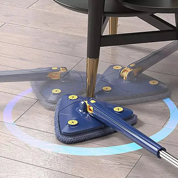 Multipurpose 360° Triangle Mop – Twist, Squeeze & Clean Every Corner