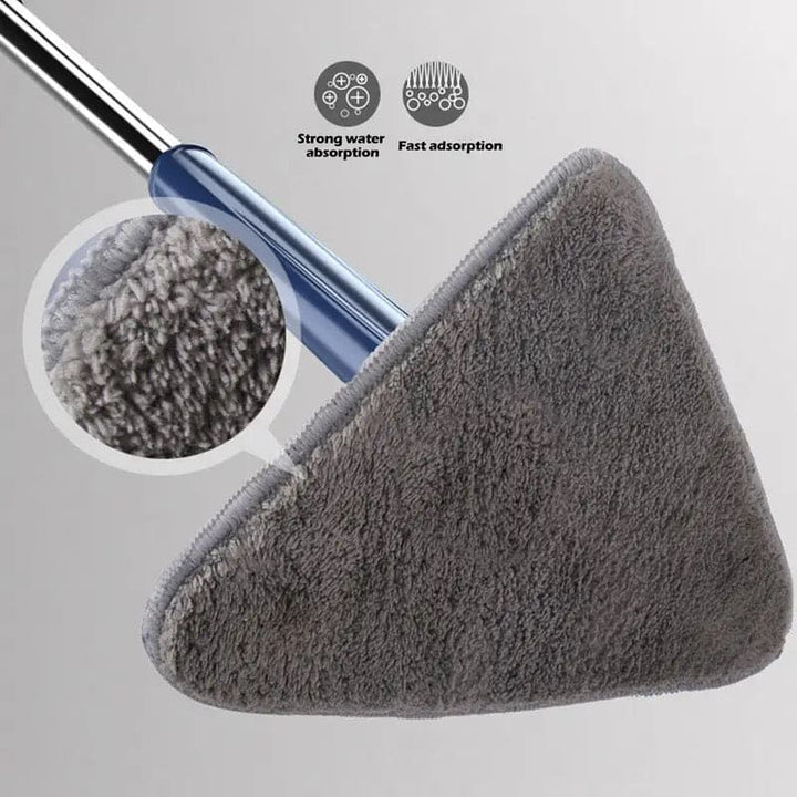 Multipurpose 360° Triangle Mop – Twist, Squeeze & Clean Every Corner
